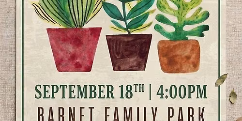 Plant Swap & DIY Terrarium Build Activity