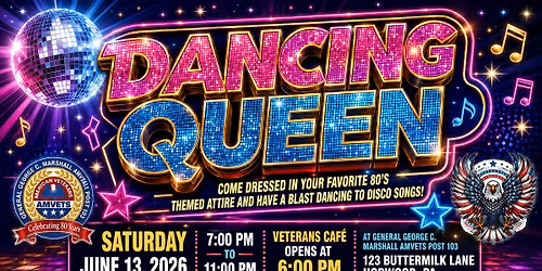 Dancing Queen live! at General George C. Marshall Amvets Post 103