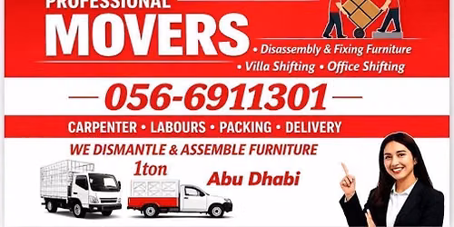 moving Packers Abu movers Packers movers Abu Dhabi pickup carleif #MoversAbuDhabi Moving 
