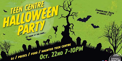 Teen Centre Halloween Party 2026