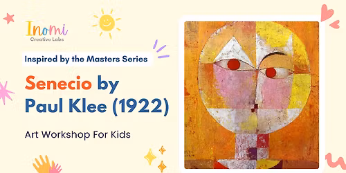 Inspired by the Masters series: Senecio by Paul Klee (1922)