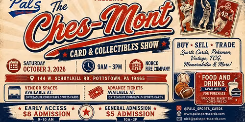 Ches-Mont Cards & Collectibles Show