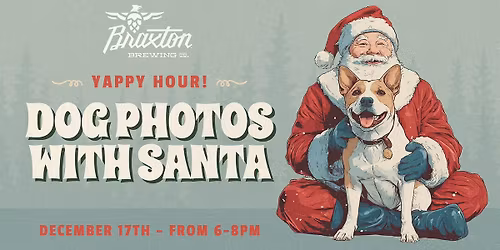 Dog Photos with Santa at Braxton Covington!