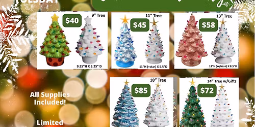 Trees! Trees! Trees! Ceramic Paint Party