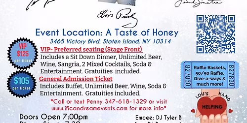 Legends of Music Concert Benefit for Lou's Helping Hand Foundation