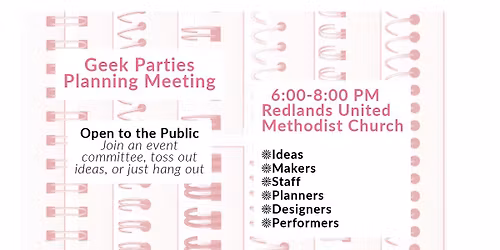 Planning Meetings
