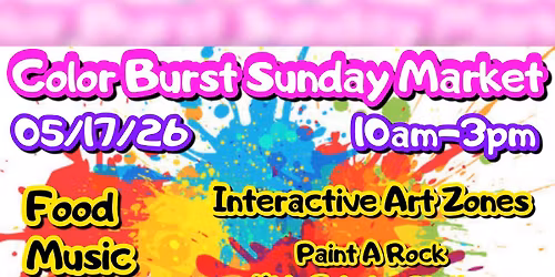 Color Burst Sunday Market 