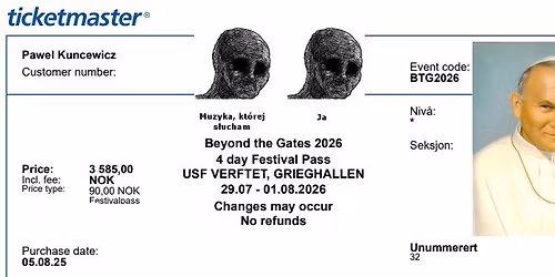 Mega wspania\u0142y lot na Beyond the Gates 2026