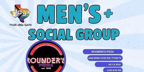 TAG+ Men's Social Group Dinner