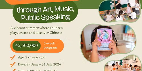 Chinese Summer Camp 2026 | VMK Thao Dien