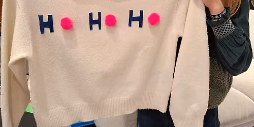 Studio Stik: pimp my Christmas sweater! (open workshop)