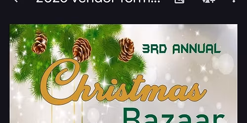 Christmas Bazaar 