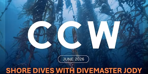 CCW Shore Dives with Divemaster Jody - 7th June 