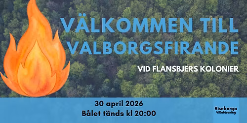 Majb\u00e5l \/ Valborg - vid Flansbjers kolonier