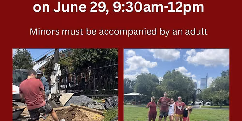 Gamecocks Give Back: The Spring Gardens Clean-Up