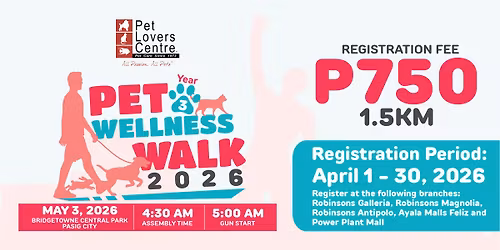 Pet Wellness Walk 2026