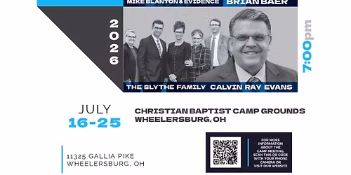 Camp Meeting 2026