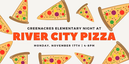 GES Night at River City Pizza (Valley location)