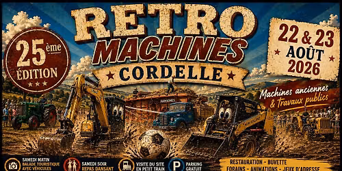 R\u00e9tro machines 25\u00e8me \u00e9dition