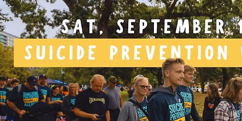 13th Annual Suicide Prevention Walk 