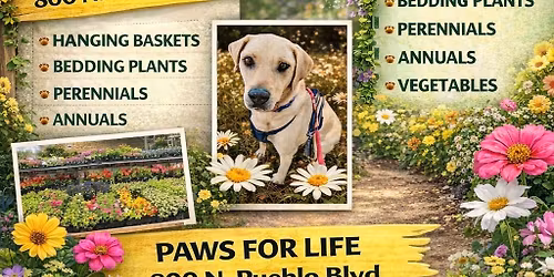 PAWS for Life Annual Plant Sale