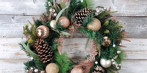 Christmas Wreath Making and Festive Cream Tea