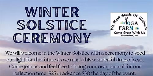 Winter Solstice Ceremony