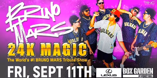 Bruno Mars Tribute | 24K Magic
