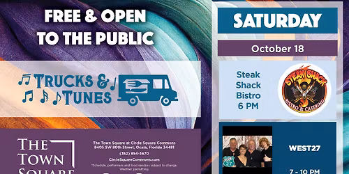 Trucks & Tunes with Steak Shack Bistro & West27