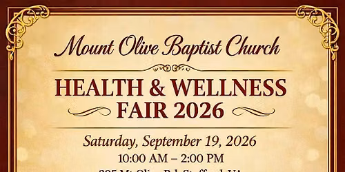 Health & Wellness Fair