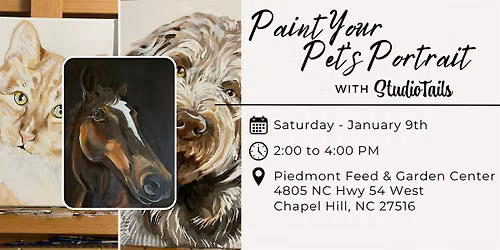 Paint Your Pet's Portrait