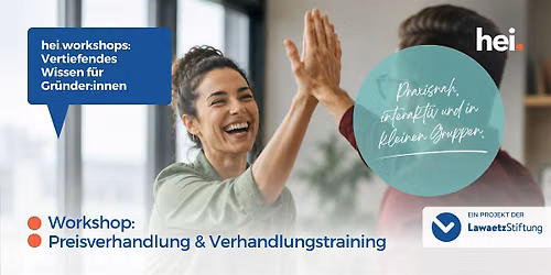 Workshop: Preisverhandlung & Verhandlungstraining