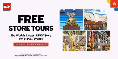 Tour of the World's Largest LEGO\u00ae Store at Pitt St Mall, Sydney!