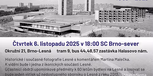 LESN\u00c1 - 60 let bydlen\u00ed