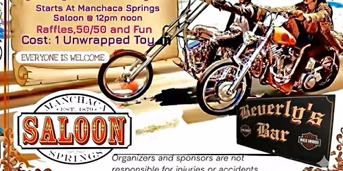 37th Annual Austin Toy Run By Austin Motorcyclists 