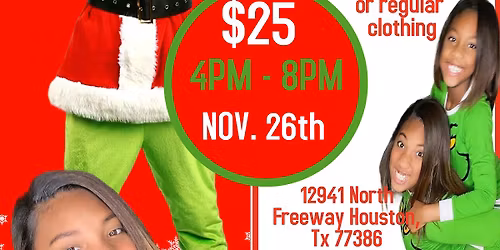 Christmas Photos with The Grinch