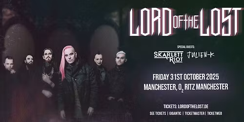 LORD OF THE LOST - MANCHESTER
