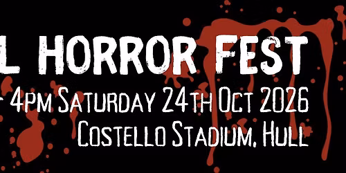 Hull Horror Fest 2026