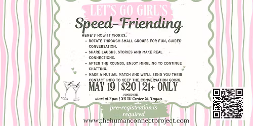Let's Go Girl's: Speed-Friending