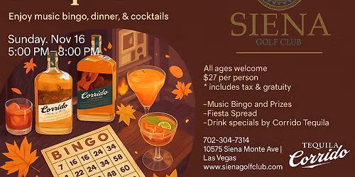 Fall Into Bingo & Tequila