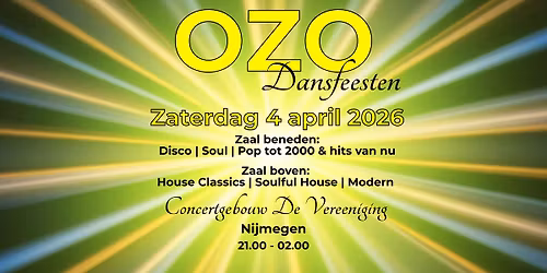 OZO Zaterdag 4 april 2026 De Vereeniging