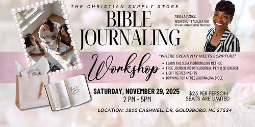Bible Journaling Workshop