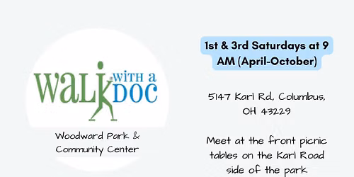Walk with a Doc at Woodward Park & Community Center