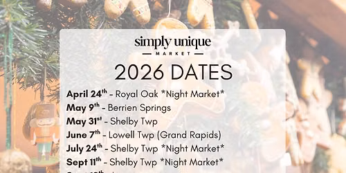 Simply Unique Markets - Maywill Crafts