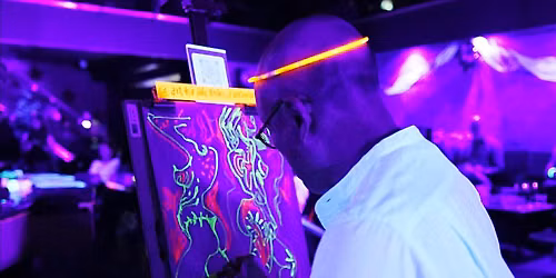 GLOW IN THE DARK BODY PAINTING & DRAWING SOCIAL