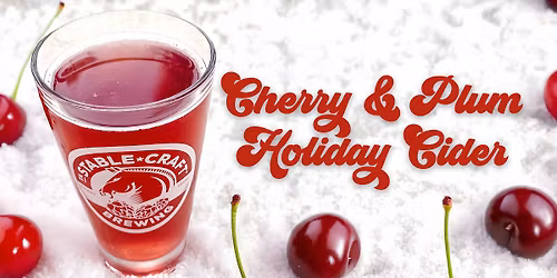 December Cider: Cherry & Plum Holiday Release