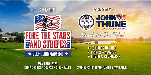 2nd Annual Fore the Stars & Stripes Golf Tournament
