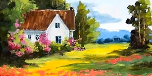 "Monet's Cottage" In Person Paint Night Event Sunday 1:00 p.m. at Tapster South Lake Union