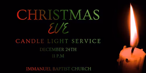 Christmas Eve Candlight Service