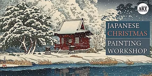 Japanese Painting with Christmas Hot Chocolate!